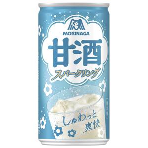 森永製菓 スパークリング甘酒 190ml缶×30本入×(2ケース)｜ 送料無料