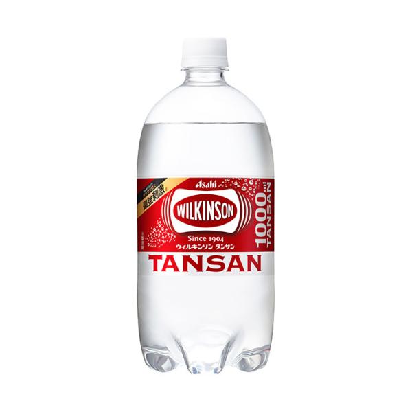 アサヒ飲料 ウィルキンソン タンサン 1Lペットボトル×12本入×(2ケース)｜ 送料無料