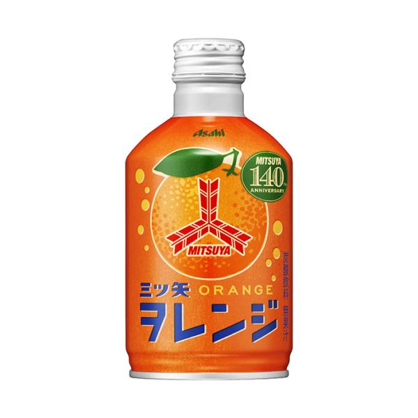 アサヒ飲料 三ツ矢 ヲレンジ 300mlボトル缶×24本入｜ 送料無料