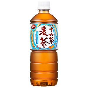 麦茶600ml出品 十六茶 アサヒ飲料 十六茶麦茶【自動販売機用】 600mlペットボトル×24