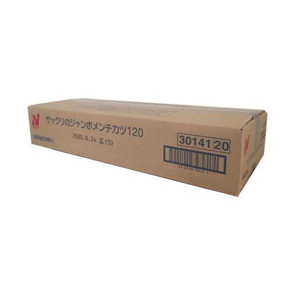 【冷凍商品】ニチレイ サックリのジャンボメンチカツ 3600g(30個)×1箱入｜ 送料無料