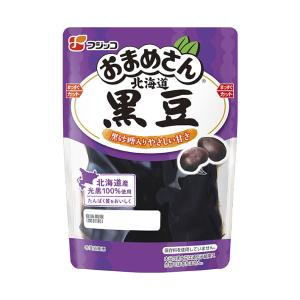 フジッコ おまめさん 北海道黒豆 115g×10袋入｜ 送料無料