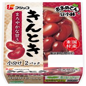 フジッコ おまめさん 豆小鉢 きんとき (65g×2パック)×12個入｜ 送料別
