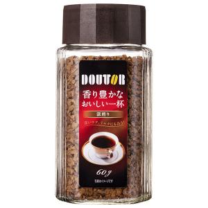 ドトールコーヒー ドトール 香り豊かなおいしい一杯 深煎り 瓶 60g×12