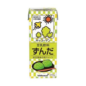 キッコーマン 豆乳飲料 ずんだ 200ml紙パック×18本入｜ 送料無料｜nozomi-market