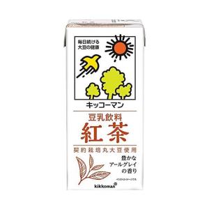 キッコーマン 豆乳飲料 紅茶 1000ml紙パック×12(6×2)本入×(2ケース)｜ 送料無料｜nozomi-market