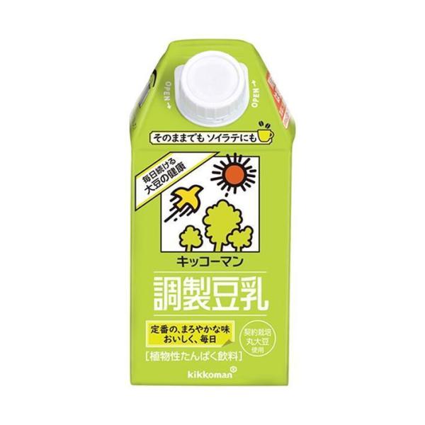 キッコーマン 調製豆乳 500ml紙パック×12本入×(2ケース)｜ 送料無料