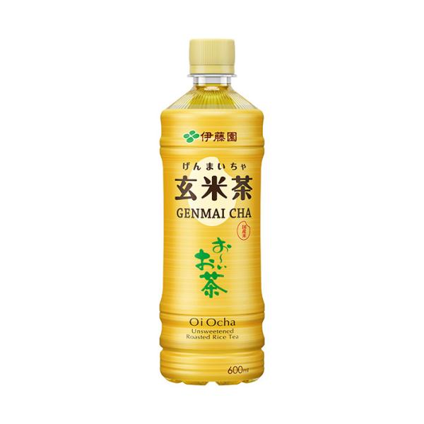 伊藤園 お〜いお茶 玄米茶 600mlペットボトル×24本入×(2ケース)｜ 送料無料