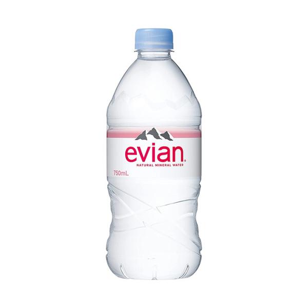 伊藤園 evian(エビアン) 750mlペットボトル×12本入｜ 送料無料