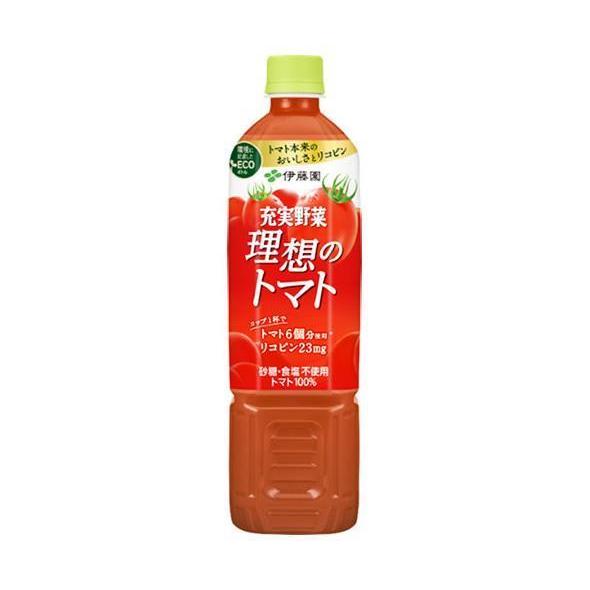 伊藤園 充実野菜 理想のトマト 740gペットボトル×15本入×(2ケース)｜ 送料無料