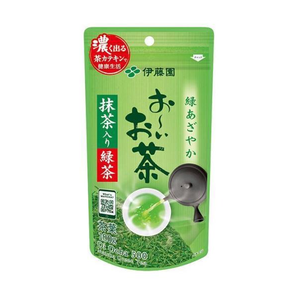 伊藤園 お〜いお茶 抹茶入り緑茶 100g×5袋入×(2ケース)｜ 送料無料