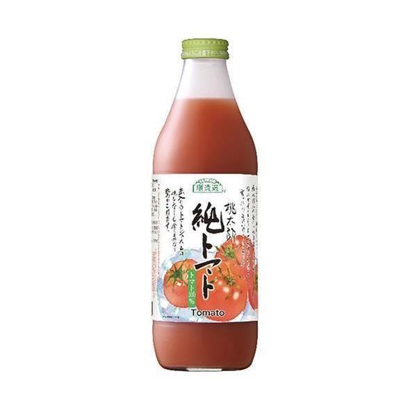 マルカイ 順造選 純トマトジュース 1000ml瓶×12(6×2)本入｜ 送料無料