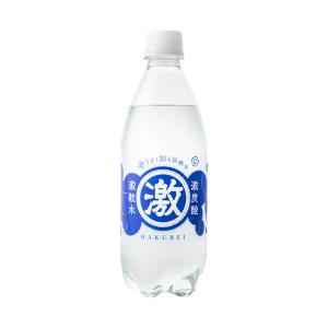 友桝飲料 ハクレイ激炭酸激軟水 500mlペットボトル×24本入｜ 送料無料｜nozomi-market