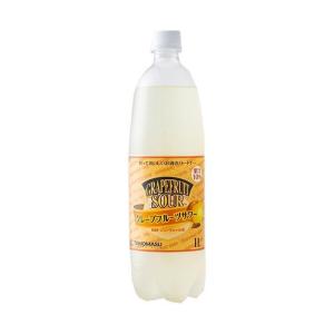 友桝飲料 グレープフルーツサワー 1Lペットボトル×15本入｜ 送料別