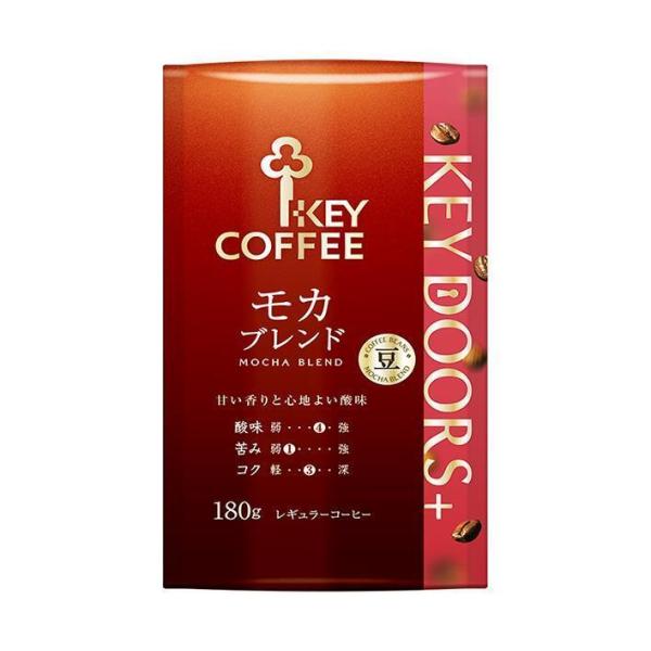 キーコーヒー LP KEY DOORS＋ モカブレンド(豆) 180g×6袋入×(2ケース)｜ 送料...