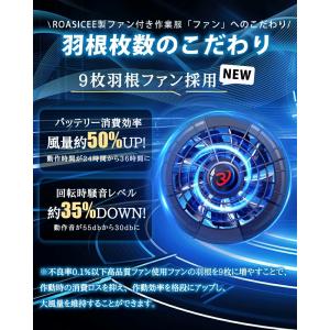 【正規品】空調作業服 空調ウェア 長袖 フルセ...の詳細画像5