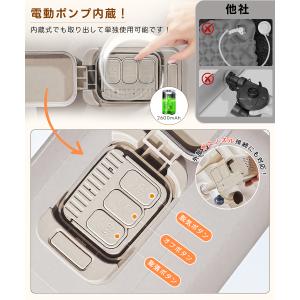 車中泊 エアーベッド 車載用 電動 自動充気 ...の詳細画像4