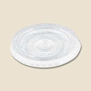 プラスチックカップ 専用平型フタ 9オンス用　ストロー穴付（100枚）　プラコップフタ　ふた　蓋　 ヘイコー｜np-togashi