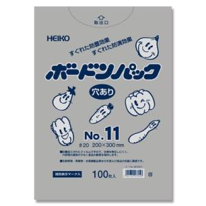 OPPボードン袋 #20 No.9 4穴 100枚 プラマーク入 透明 0.02×150×300