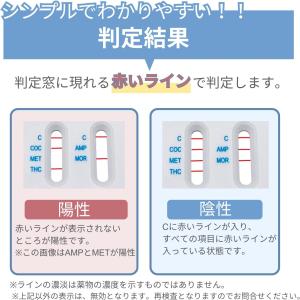 5種類検出 薬物尿検査キット (最短1分/尿検...の詳細画像4