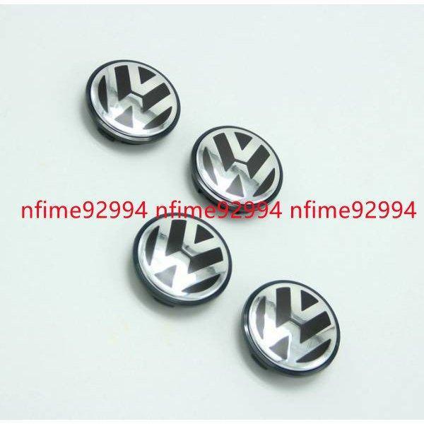 VW ワーゲン 66mm センターキャップ 4個セット GOLF5 GOLF6 GOLF7 R32 ...