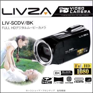 デジタルビデオカメラ　フルHD　HDMI対応 　LIV-SCDV｜ns-frontier