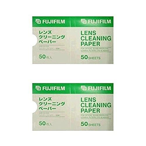 FUJIFILM レンズクリーニングペーパー LENS CLEANING PAPER 50 2個セッ...