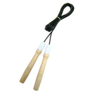 fukuhatsumetal ジャンプロープ 大人用新回転式  ブラック FJ4123