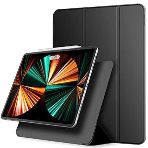 JEDirect iPad Pro 12.9インチ ケース モデル 2021/2020/2018モデル マグネットス吸着式 Pencil2対応 三つ折スタンド オート
