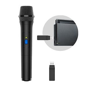 Switch用 ワイヤレスマイク USBマイク 無線 カラオケマイク