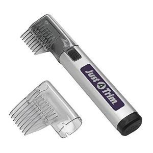 櫛でとかすように簡単調髪簡単ヘアトリマー 電動タイプ ヘアトリマージャスト ア トリム JUST A TRIM