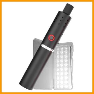 加熱式タバコ FyHit Eco-S アイコス互換機 電子タバコ マウスピース 収納ケース付き（ブラック）