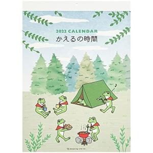 グリーティングライフ 2022年 カレンダー 壁掛け かえるの時間 C-1379-MK