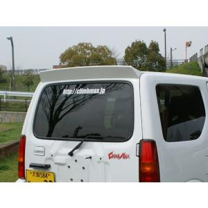 ジムニー カースタイル リアゲートカバー＋ jimny切文字ステッカー(白