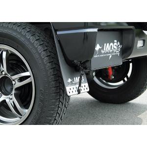 ジムニー JAOS（ジャオス） マッドガードIII リアセット 赤 ジムニー