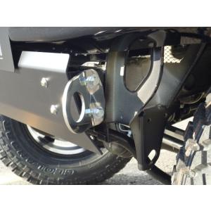 ジムニー ハイブリッジファースト 牽引フック リア用スチールシルバー