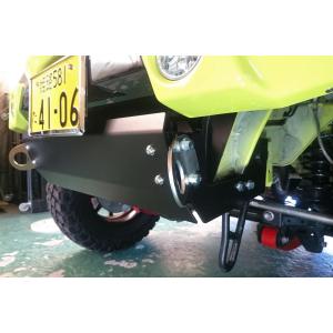 ジムニー タニグチ スキッドプレート用けん引フック ステンレス