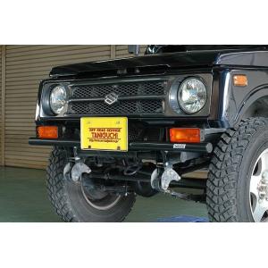 ジムニー タニグチ スキッドバーTypeA（スチール黒）ジムニーJA12