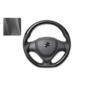 ジムニー REAL（レアル）オールレザーステアリング 赤ステッチ スズキ