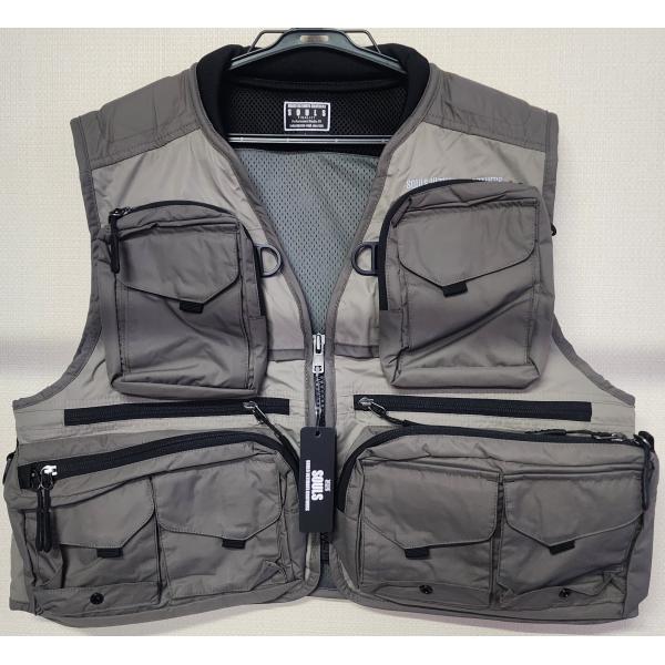 【10%OFF】SOULSニューパーフェクトベストII　チャコールベージュ　XLsize