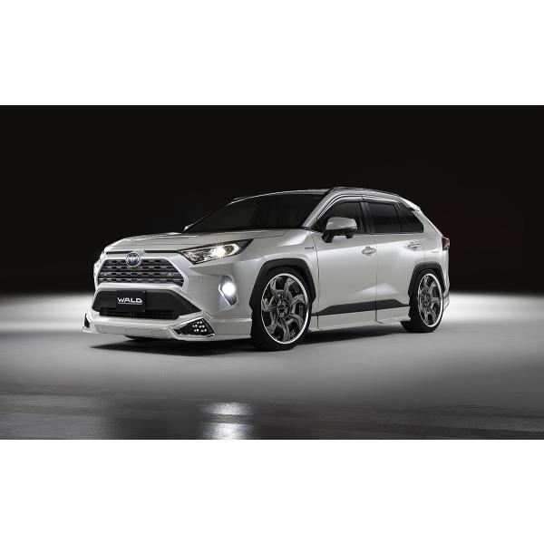 WALD SPORTS LINEエアロ3点キット (F+S+R)＋前後ＬＥＤランプ　トヨタＲＡＶ４用...