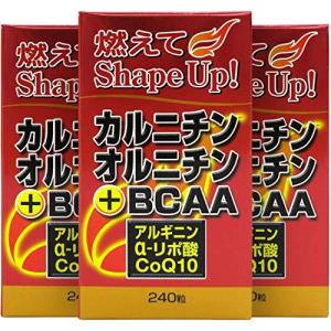 ユウキ製薬 カルニチンオルニチン +BCAA 240粒×3個セット｜ns-store1008