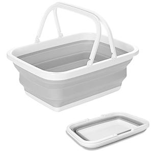 折りたたみバケツ 洗い桶 たらい 大容量10L 生活用品 掃除 洗濯 衣類 靴 つけ置き洗い キッチン アウトドア 取っ手付き 多機能 便利 四角