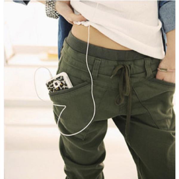 ワークパンツ カジュアル パンツ レディース カーキ ブラック ベージュ ウエストリブ Ｓ Ｍ Ｌ ...