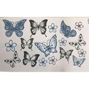 タトゥーシール バタフライ 蝶 夏 浴衣 水着
