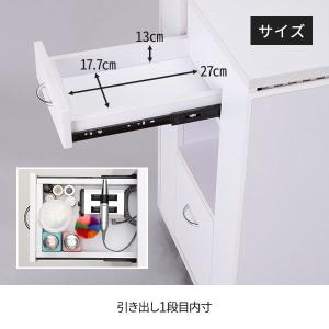 折りたたみ ネイルテーブル 幅50〜172cm...の詳細画像3