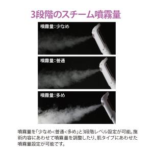 フェイススチーマー 美顔器 フェイシャルスチー...の詳細画像1