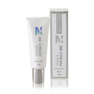 薬用 美白ケア BBクリーム MEDISTHE 医薬部外品 SPF30 PA++ 30g 美白 しみ くすみ 対策 UV ベースメイク クリーム 化粧下地 コンシーラー 美容液 日焼け止め