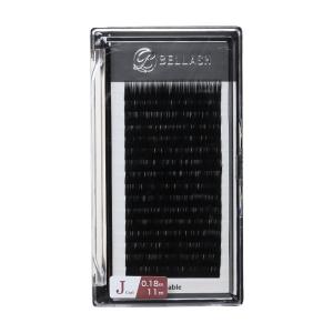 【販売終了】まつげエクステ BELLASH セーブル Jカール 太さ0.18mm 長さ6種 16列  シートエクステ シートラッシュ アイラッシュ エクステンション