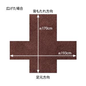 リクライニングチェア マイクロファイバー カバ...の詳細画像4